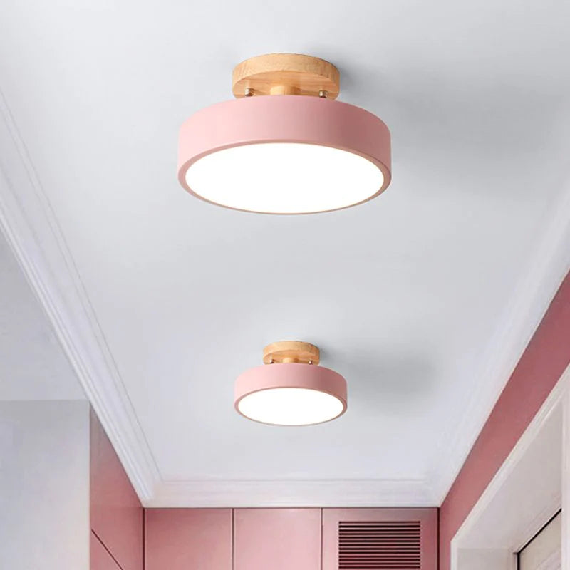 Circular Flush Mount Ceiling Light