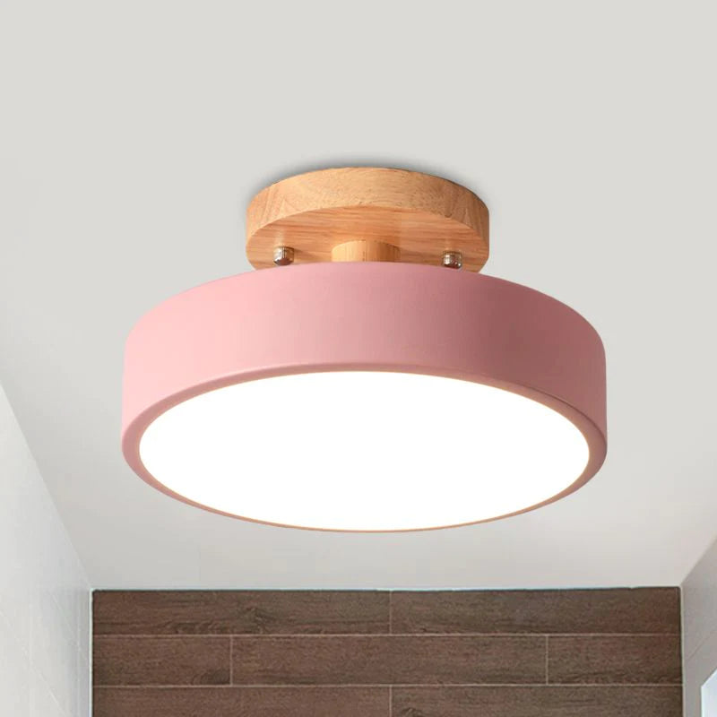 Circular Flush Mount Ceiling Light