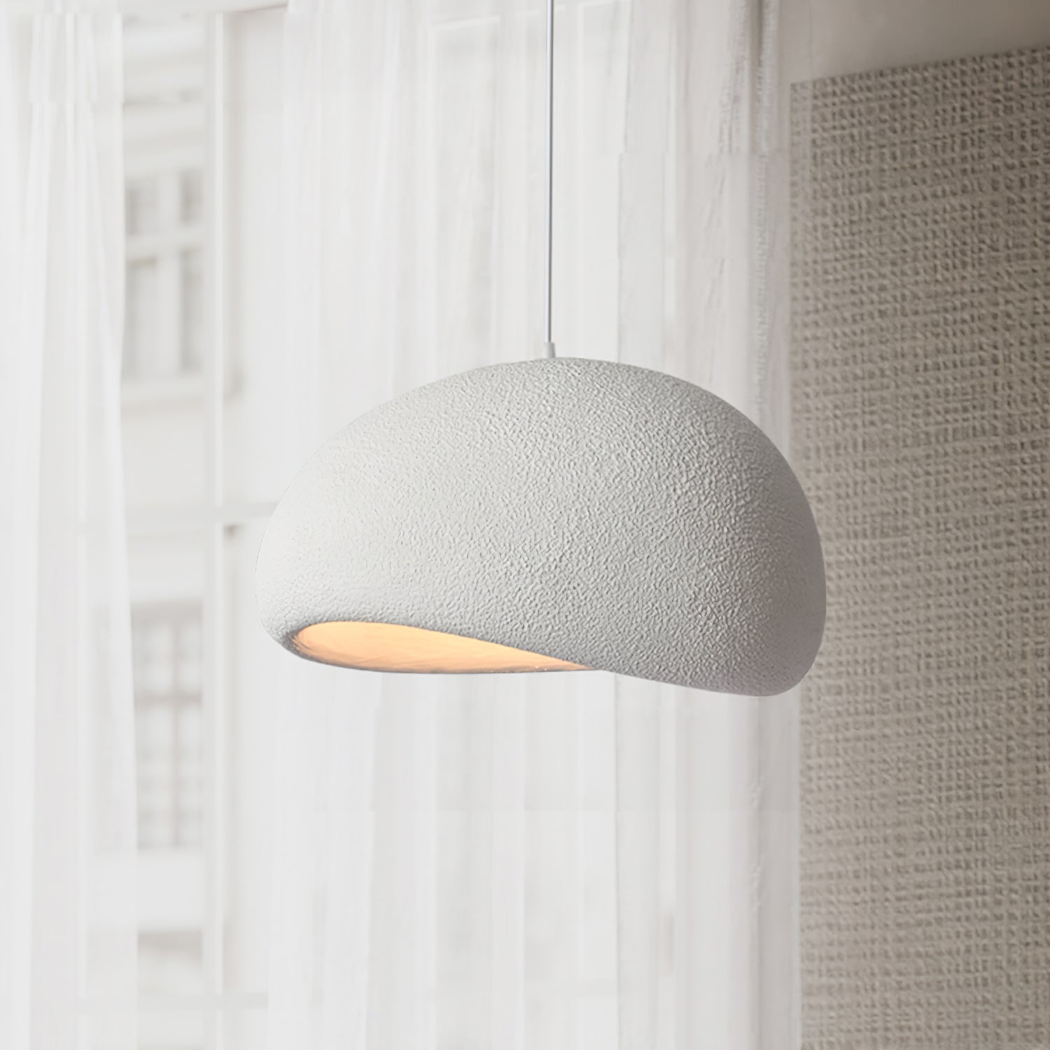Textured Dome Pendant Ceiling Light