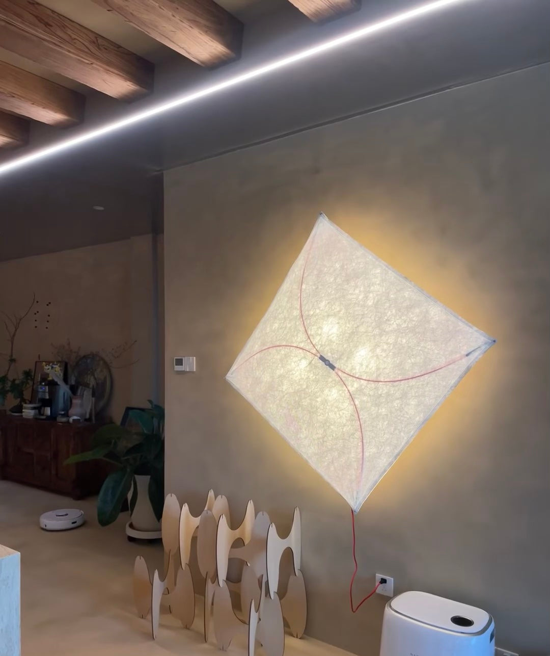Flush Mount Square Wall Ceiling Light