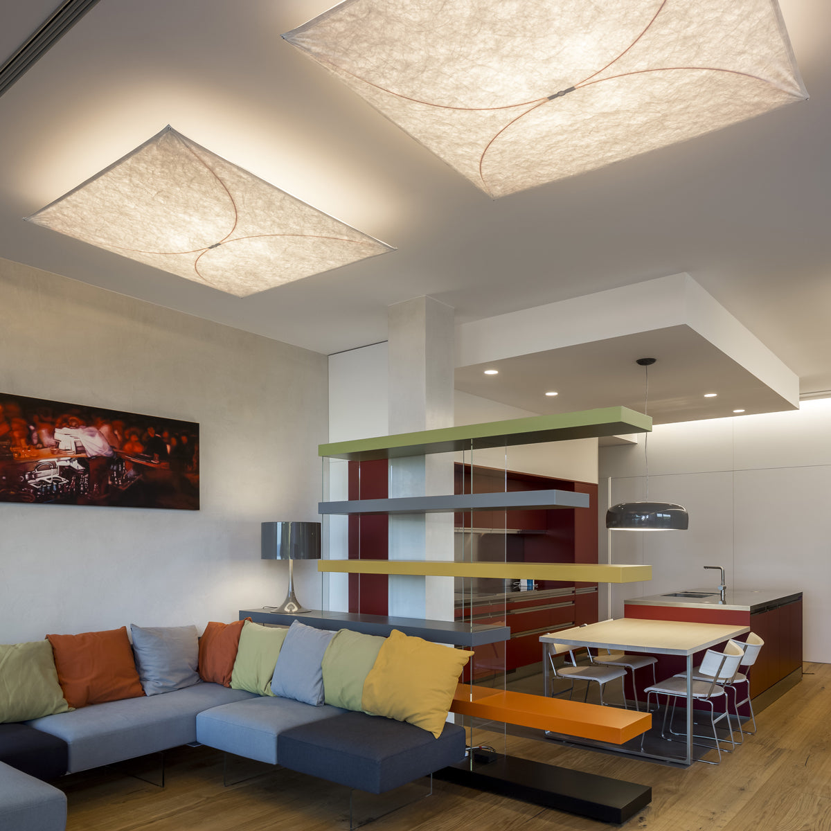 Flush Mount Square Wall Ceiling Light