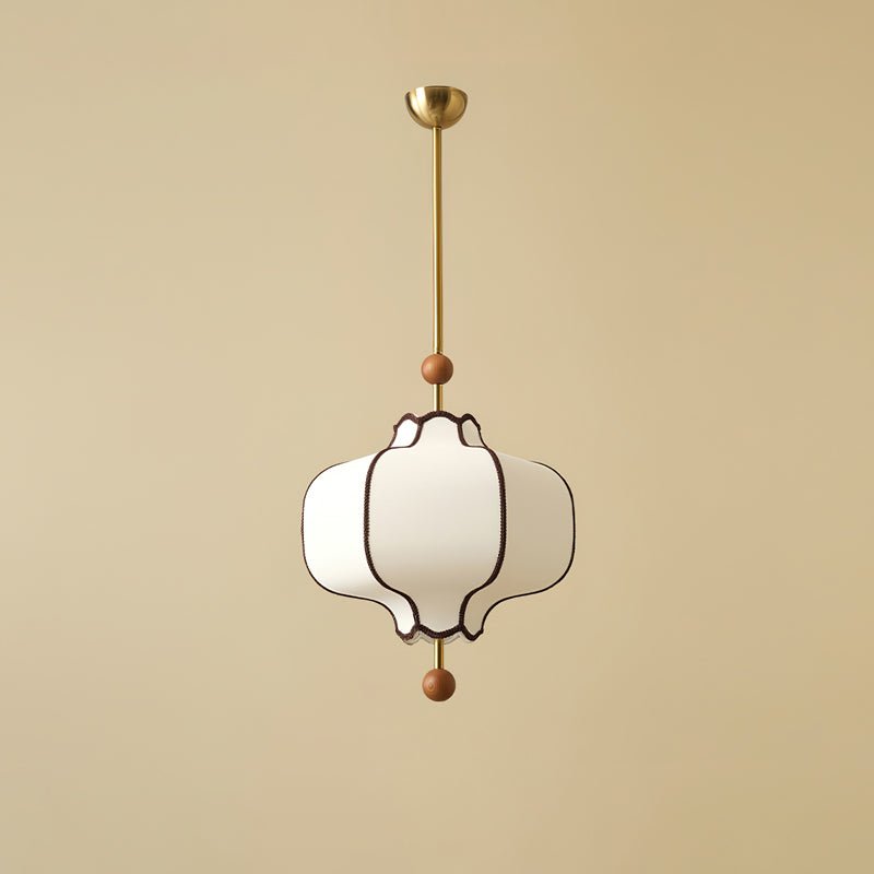 Lantern Shape Glass Pendant Ceiling Light