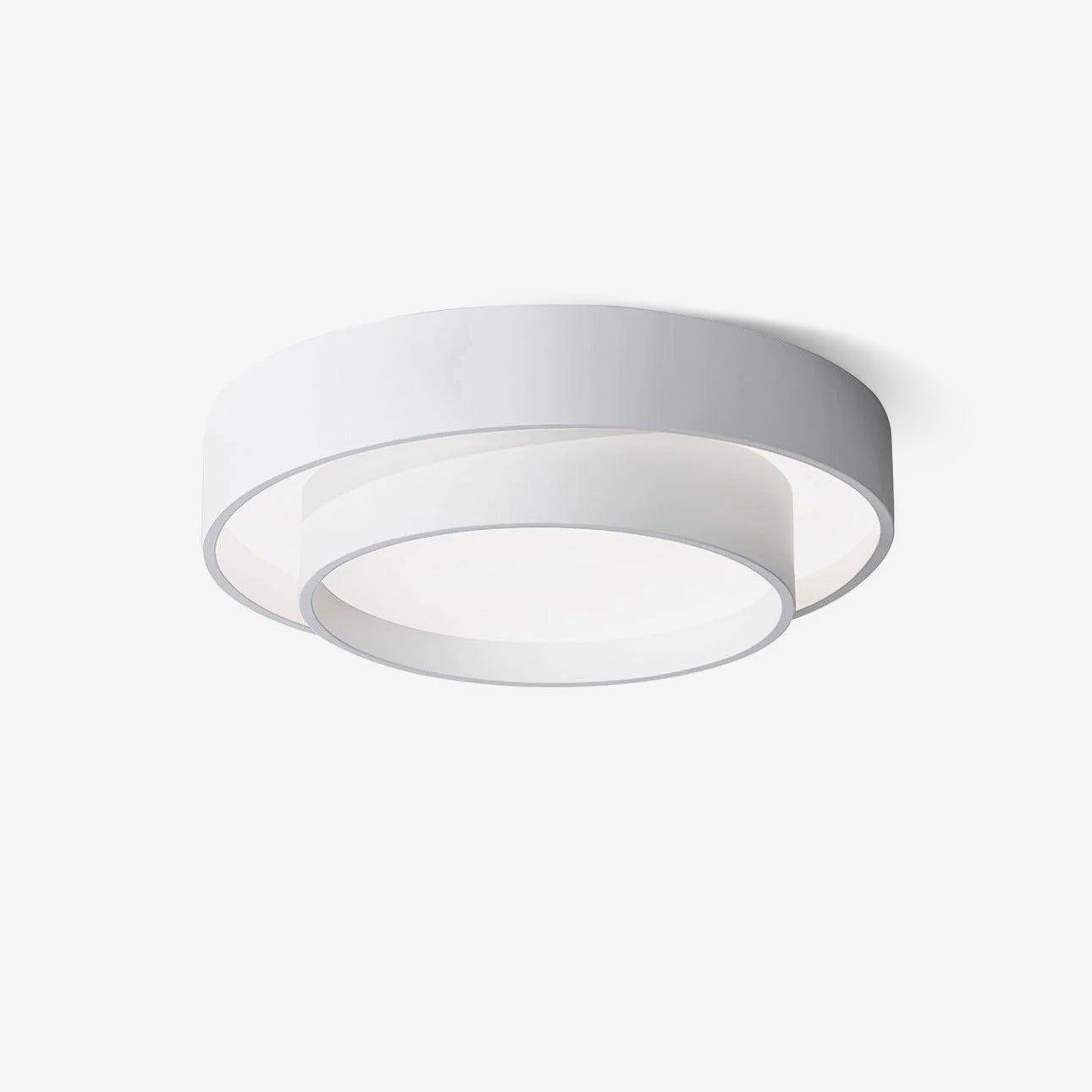 Layered Circular Flush Mount Ceiling Lamp