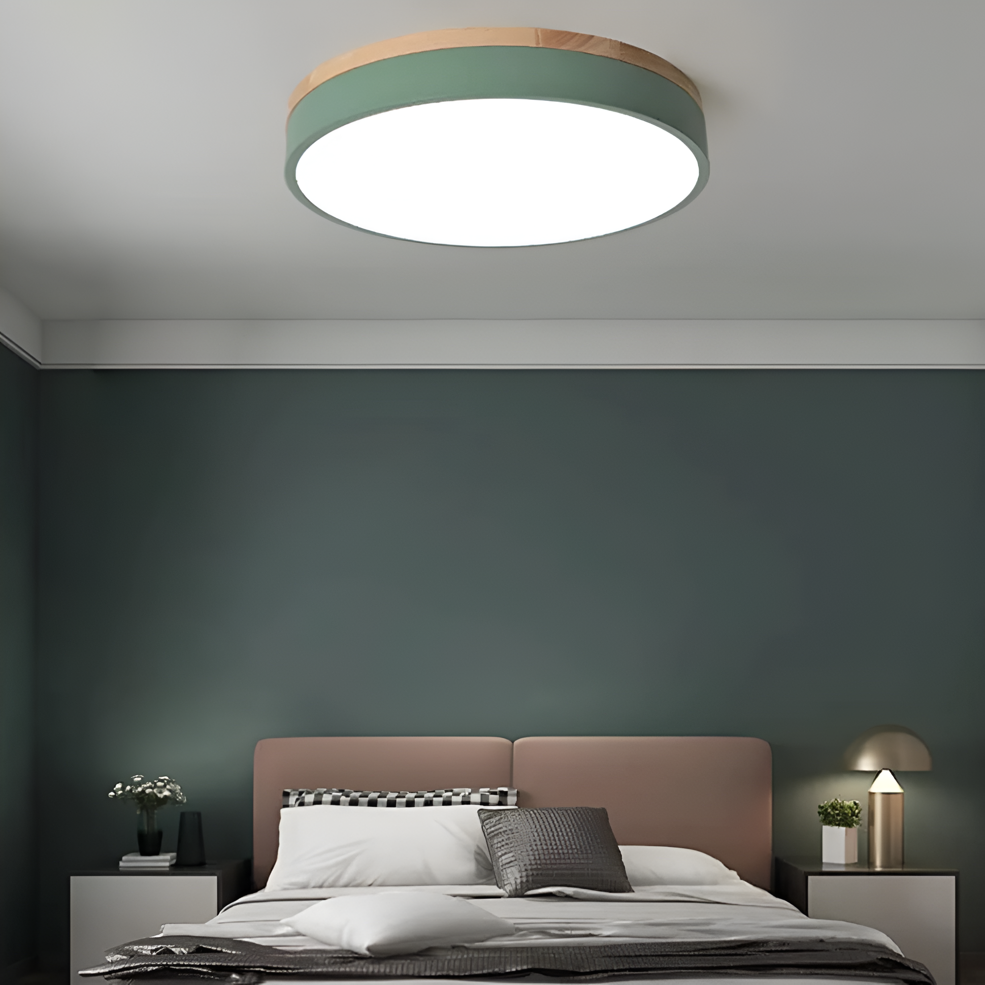 Flush Mount Ceiling Light Ring Configuration