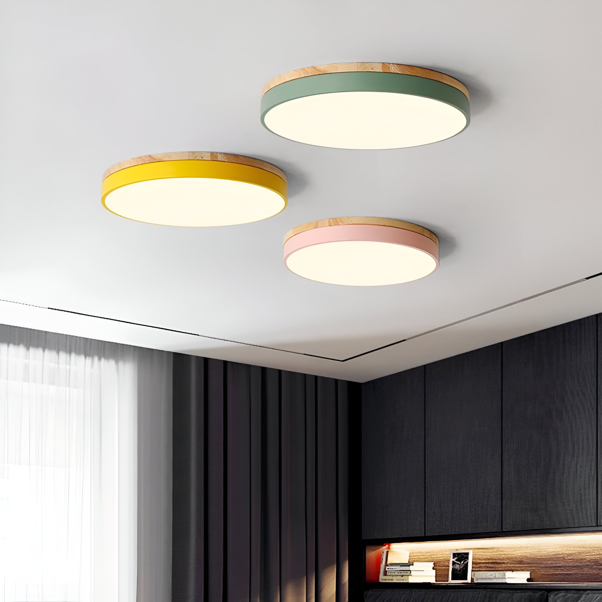Flush Mount Ceiling Light Ring Configuration