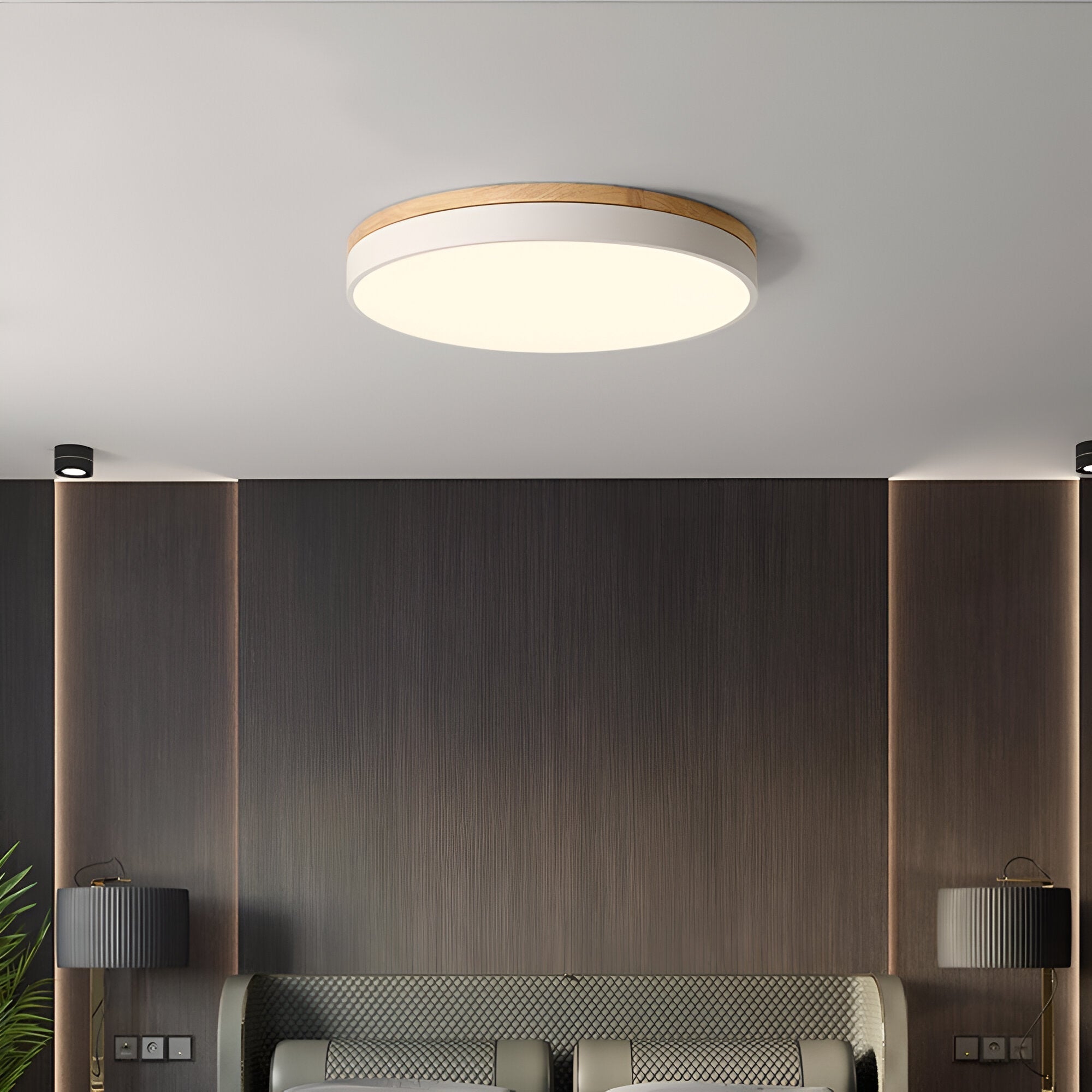 Flush Mount Ceiling Light Ring Configuration