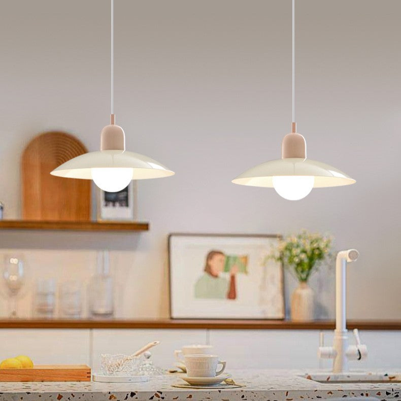 Round Adjustable Height Ceiling Light