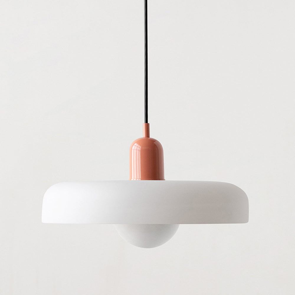 Linear Pendant Ceiling Light Glass Shade