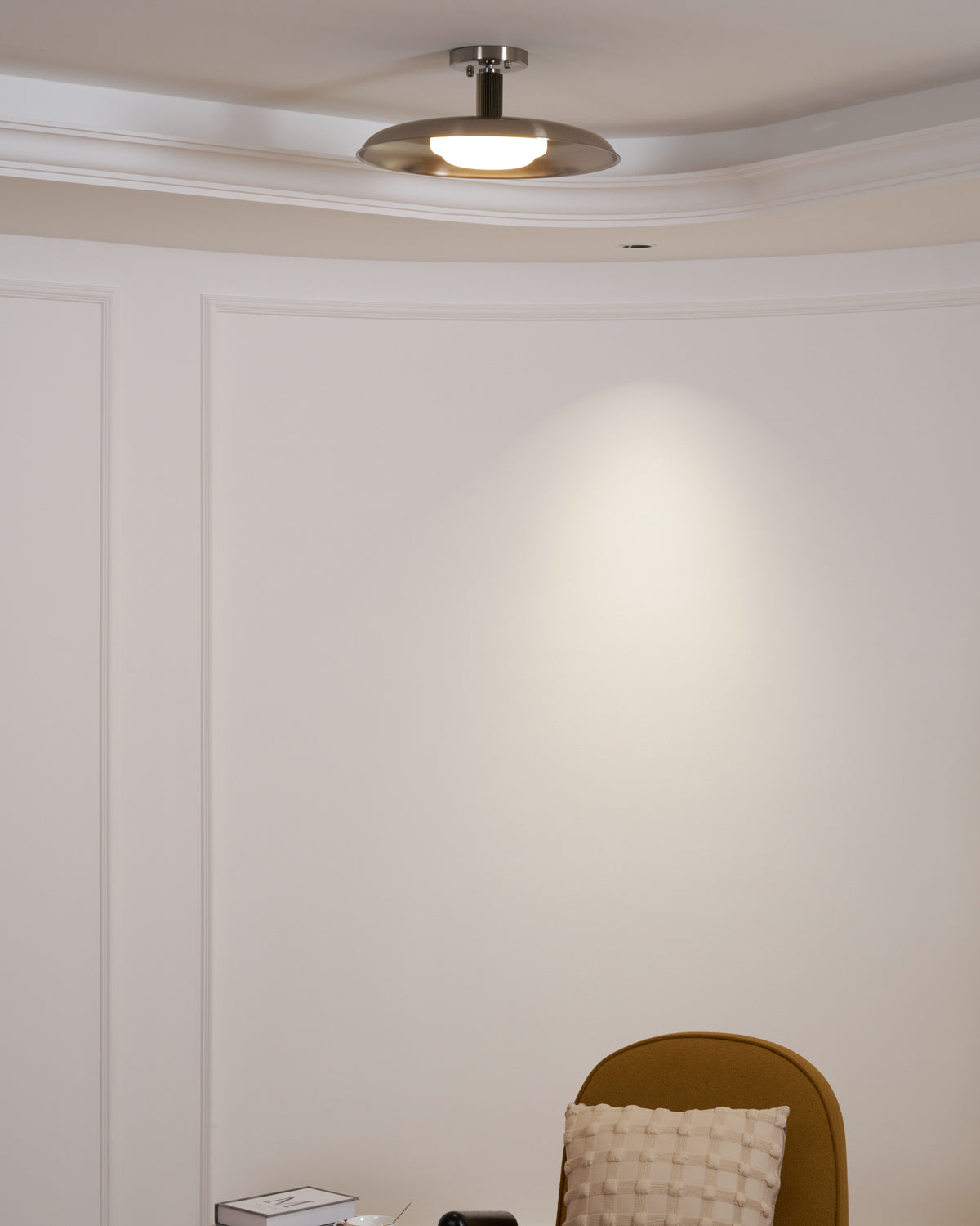 Open Disc Flush Mount Ceiling Light