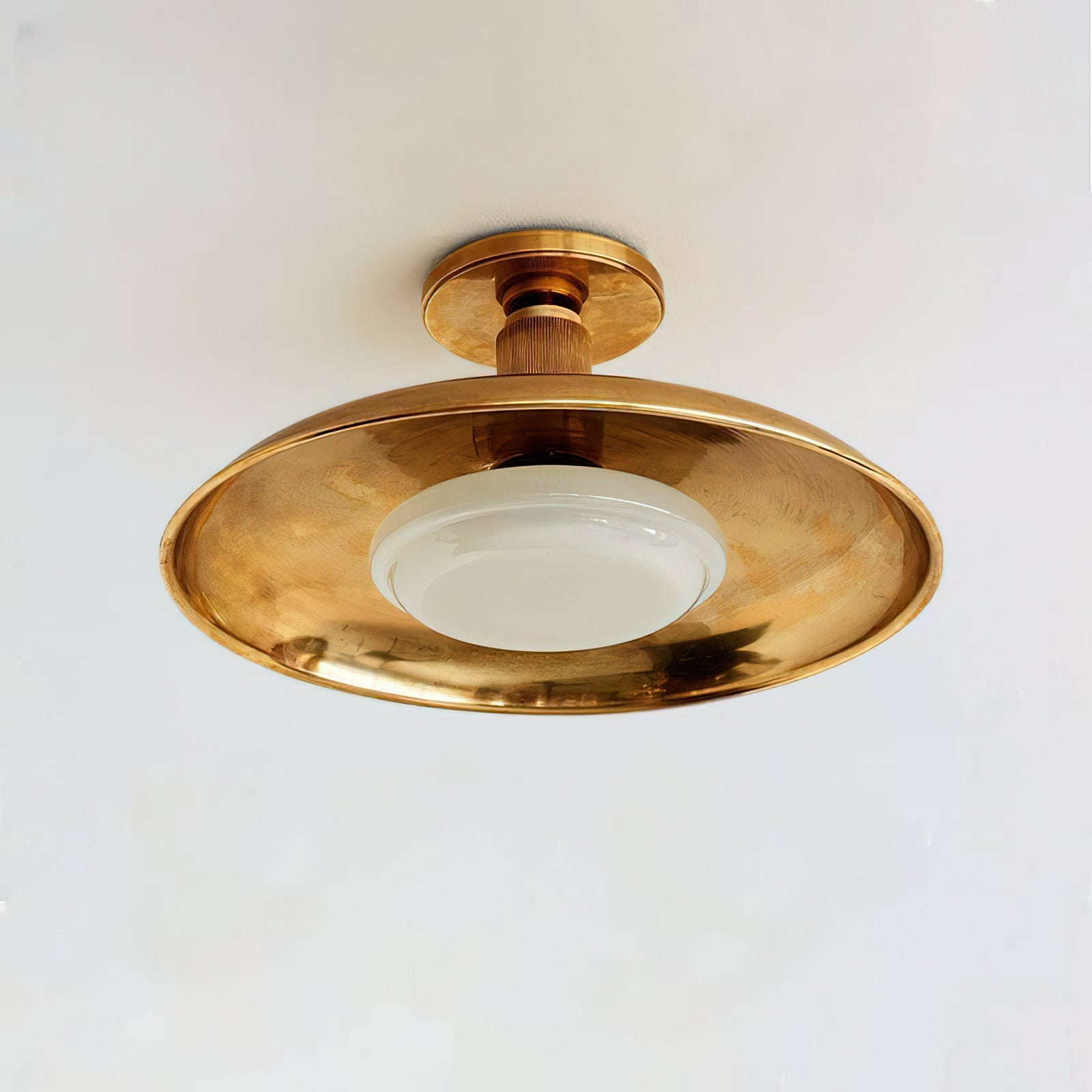 Open Disc Flush Mount Ceiling Light