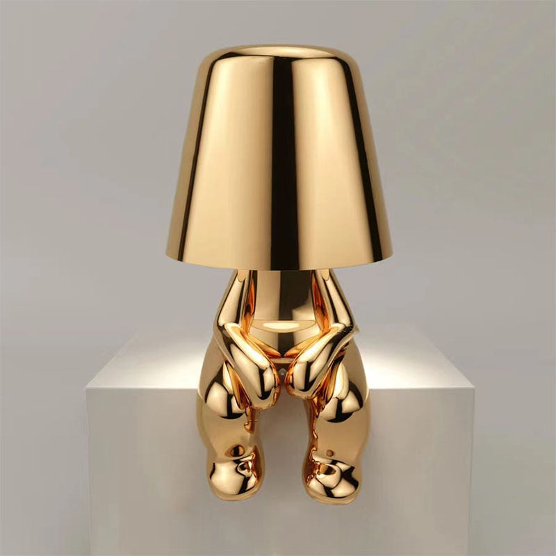 Decorative Sculptural Pose Bedside Lamp