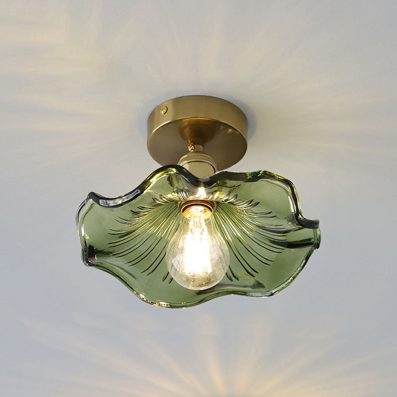 Flush Mount Petal-Shaped Ceiling Lamp
