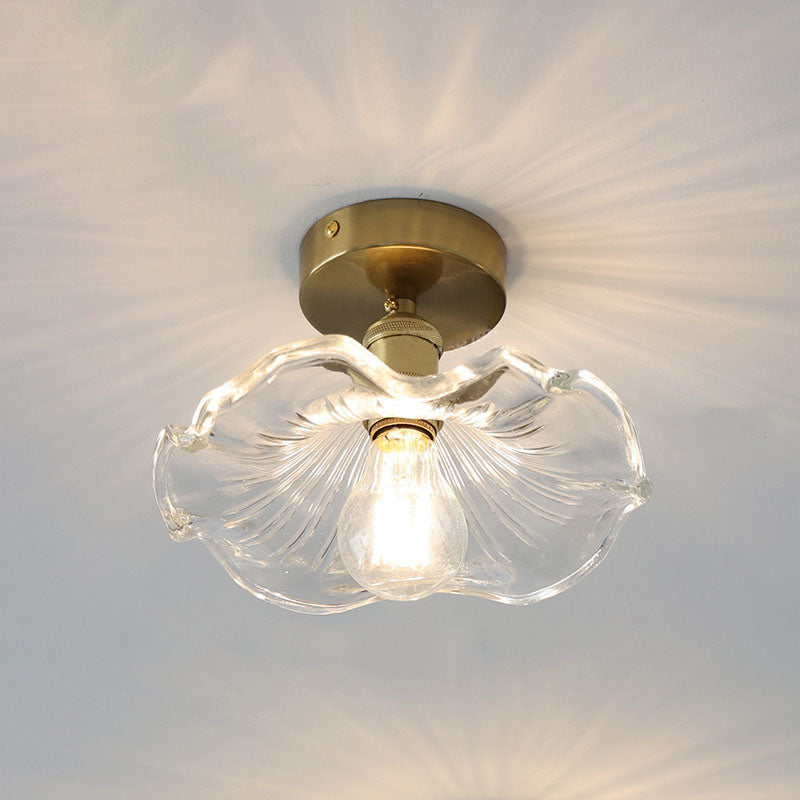Flush Mount Petal-Shaped Ceiling Lamp