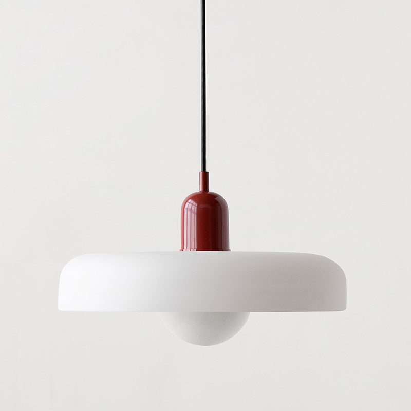 Linear Pendant Ceiling Light Glass Shade