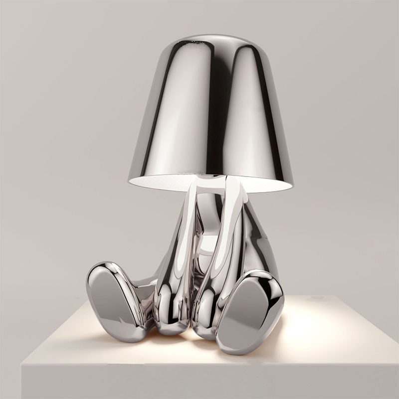 Decorative Sculptural Pose Bedside Lamp