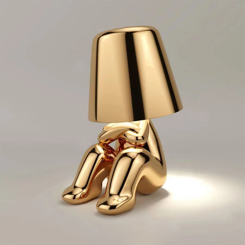 Decorative Sculptural Pose Bedside Lamp
