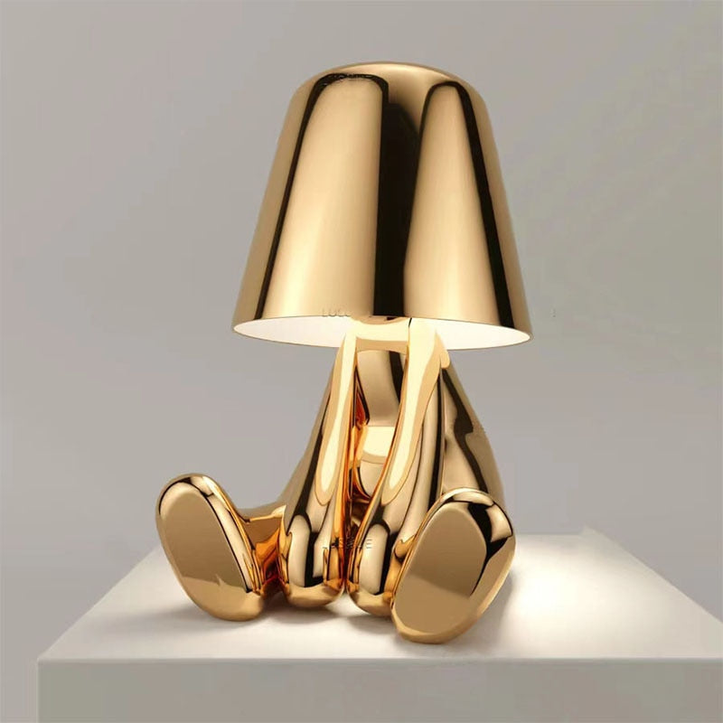 Decorative Sculptural Pose Bedside Lamp