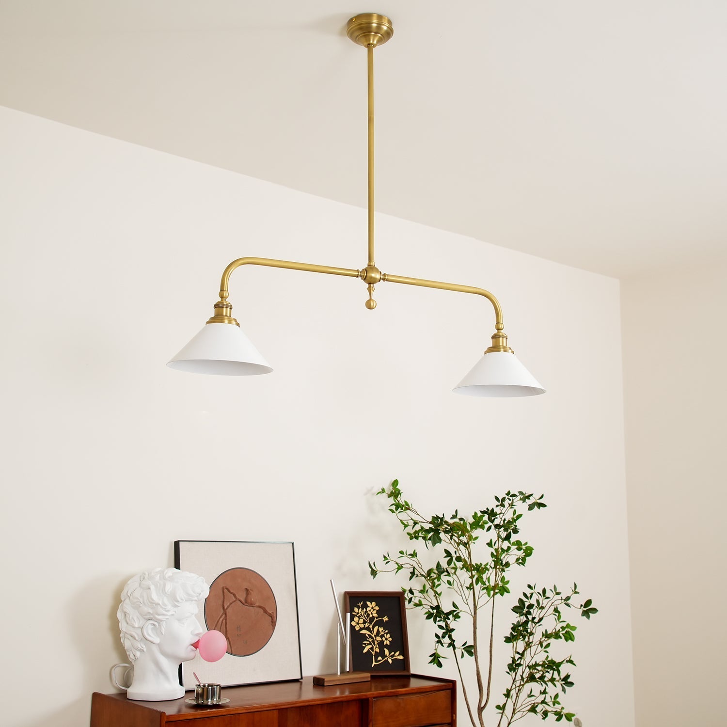 Adjustable Height Pendant Ceiling Light
