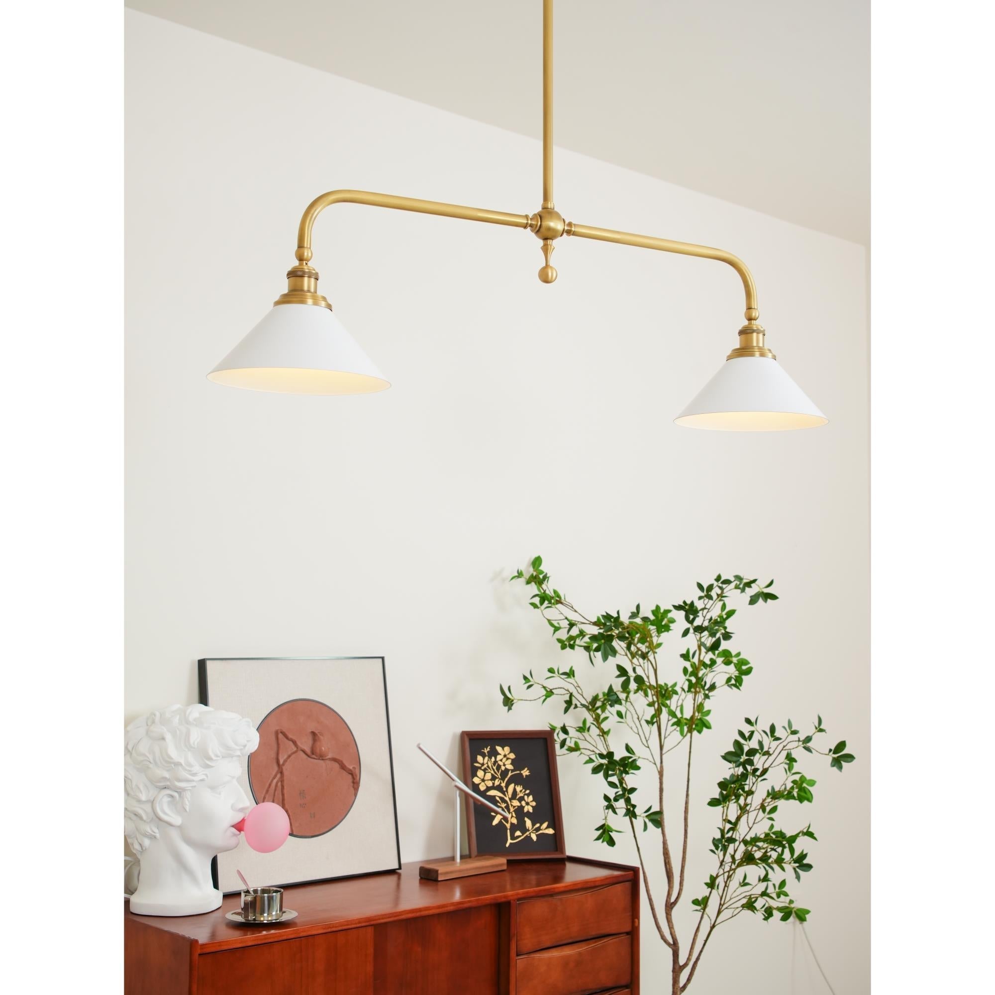 Adjustable Height Pendant Ceiling Light