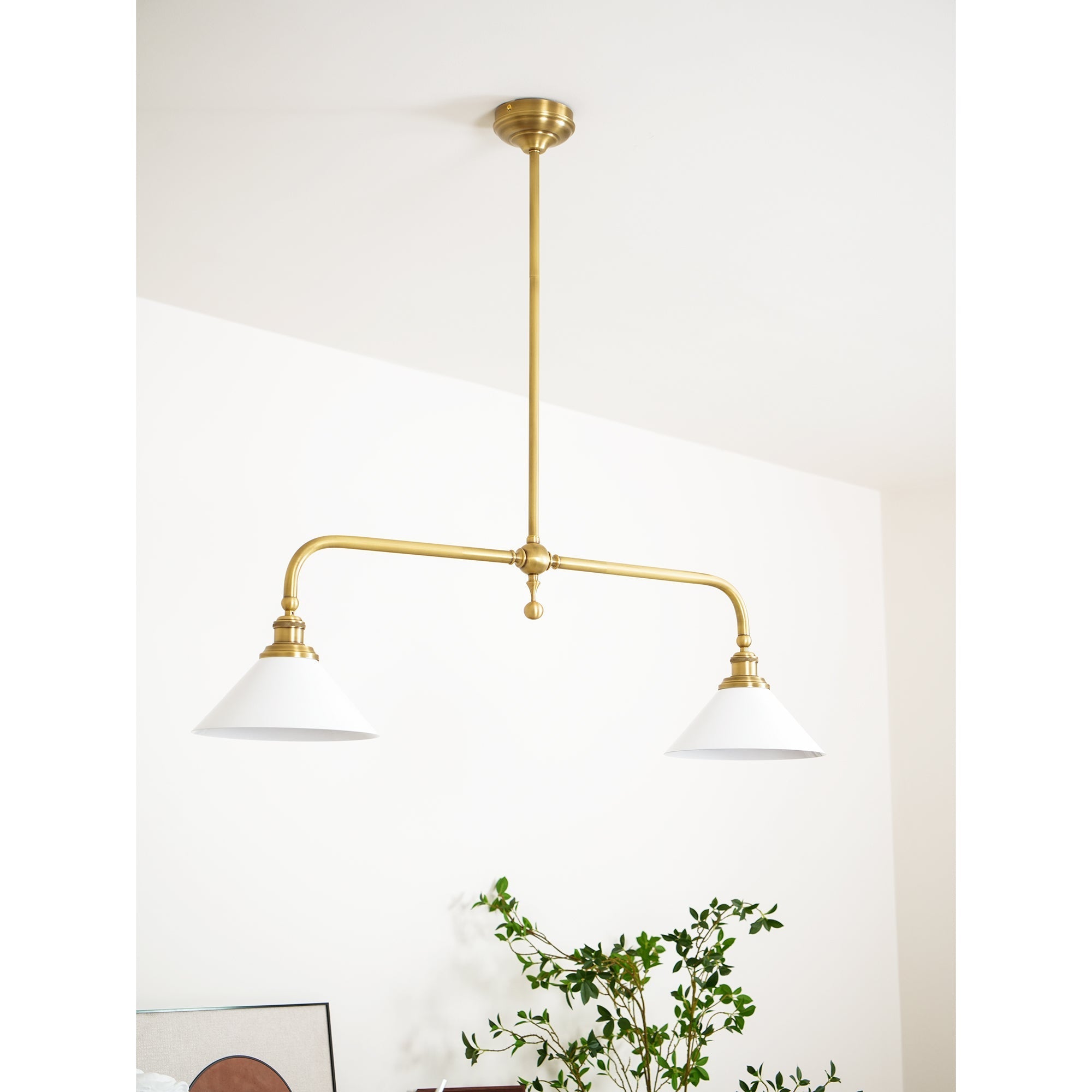 Adjustable Height Pendant Ceiling Light