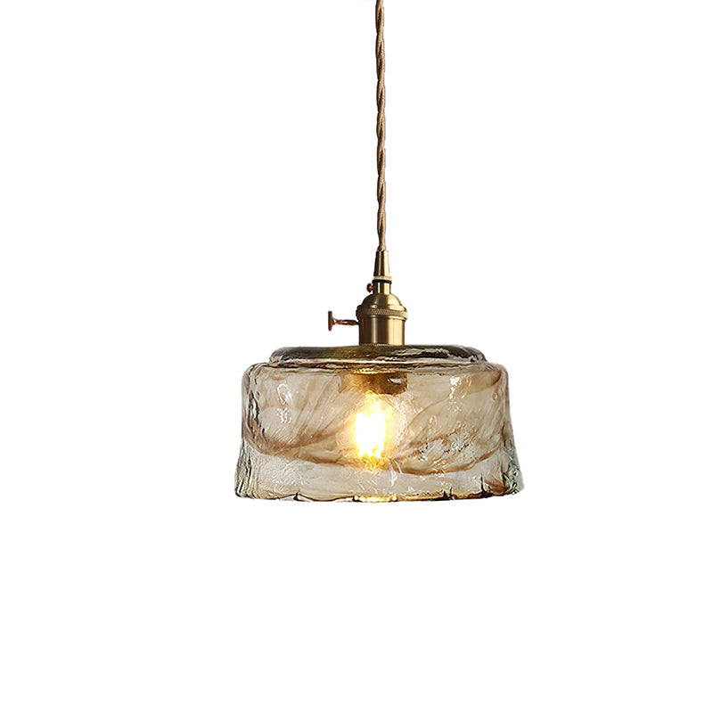 Textured Adjustable Pendant Ceiling Light