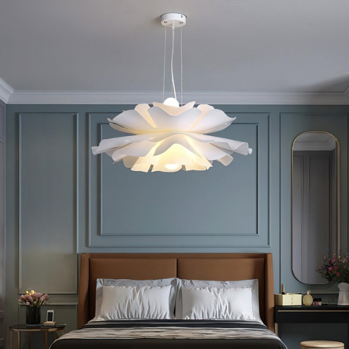 Layered Petal Pendant Ceiling Light