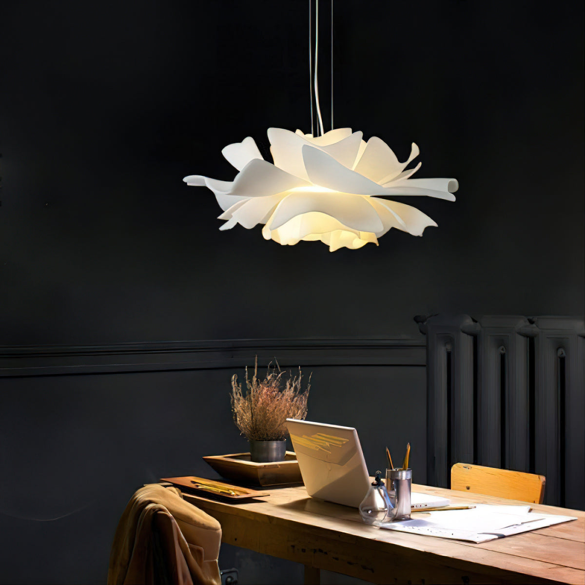 Layered Petal Pendant Ceiling Light