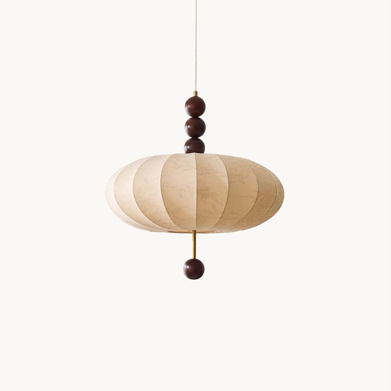 Beaded Round Pendant Ceiling Light