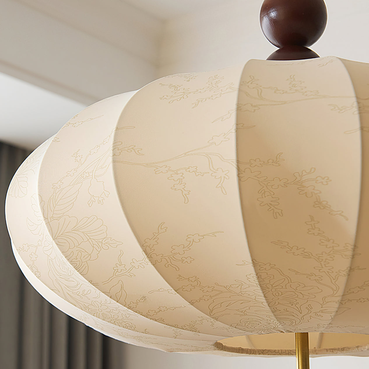 Beaded Round Pendant Ceiling Light