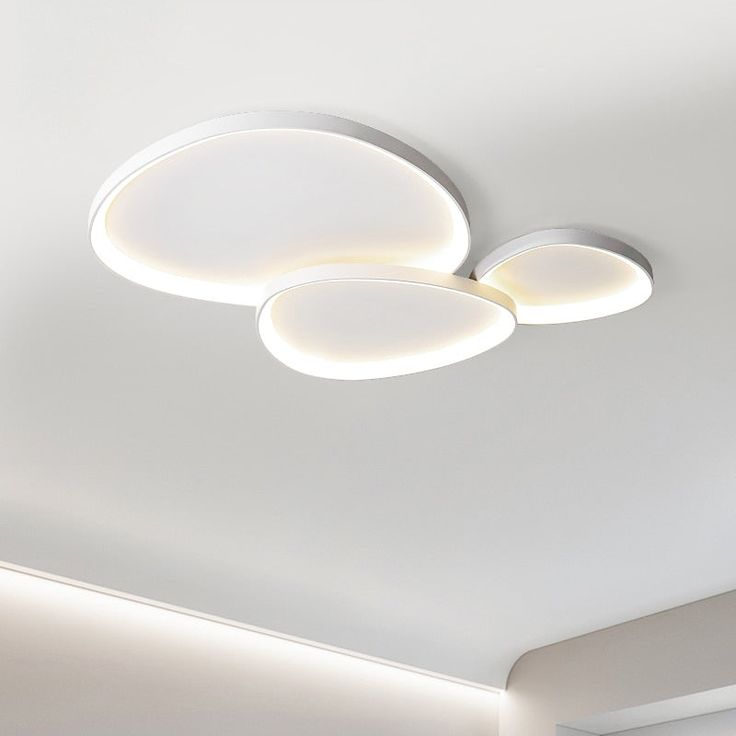 Slim Disc Flush Mount Ceiling Lamp