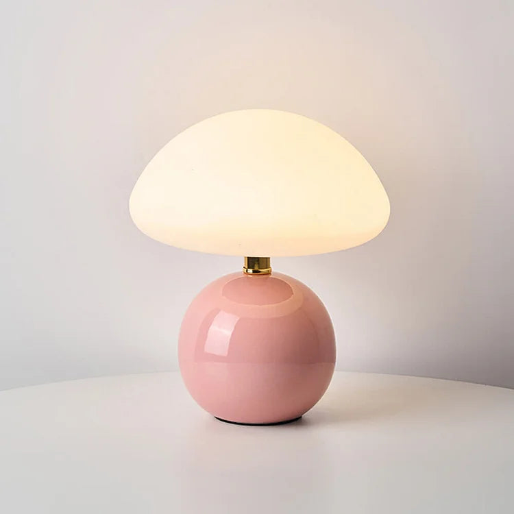 Mushroom Shade Table Lamp