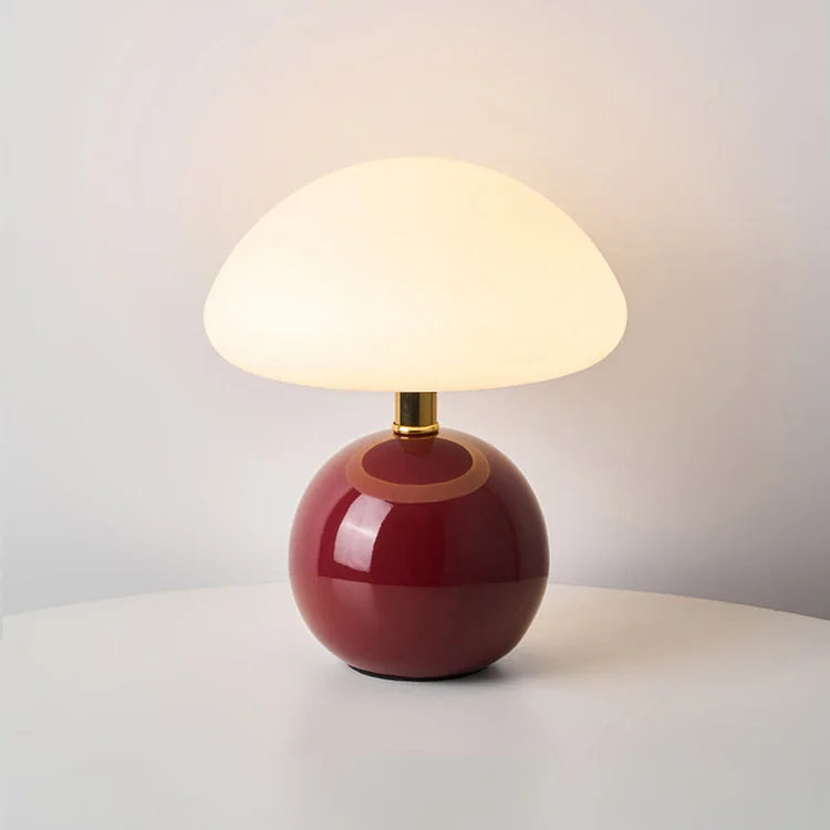 Mushroom Shade Table Lamp