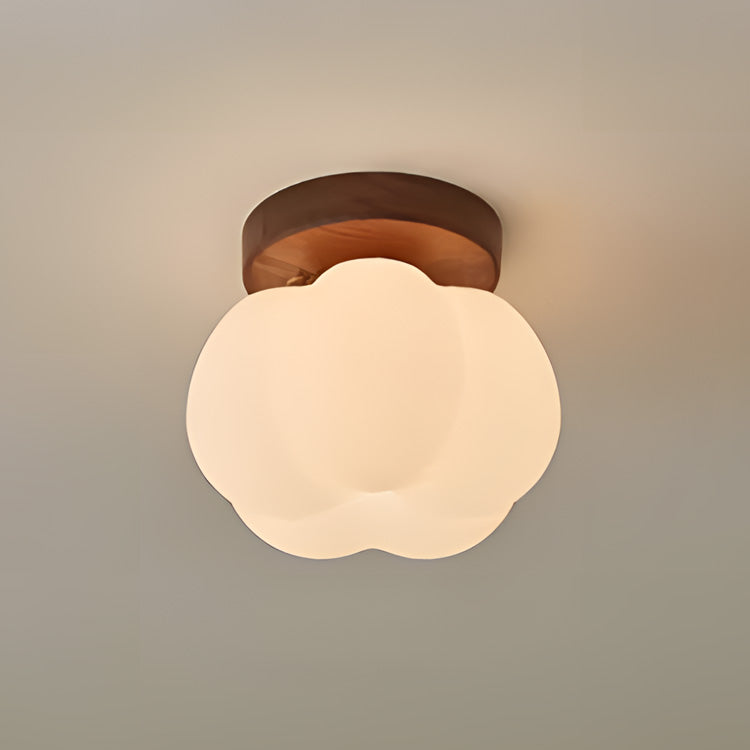 Cloud-Shaped Flush Mount Ceiling Lamp
