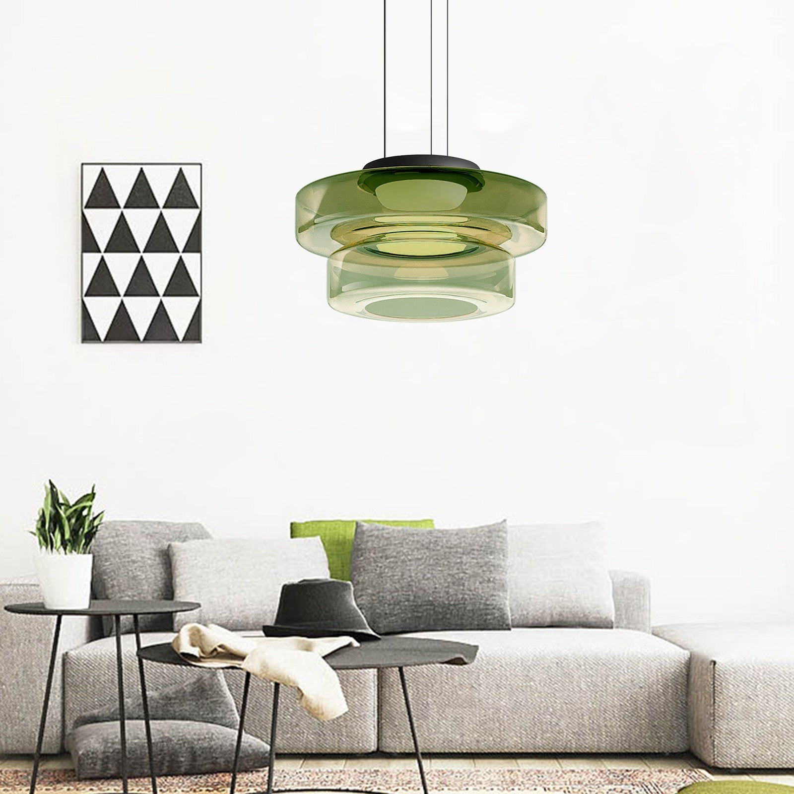 Ceiling Mounted Pendant Ceiling Light Adjustable Height