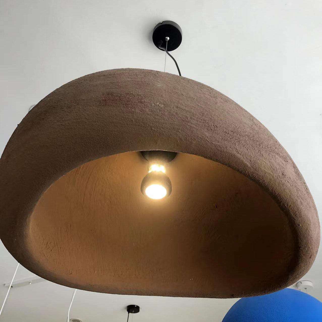 Textured Dome Pendant Ceiling Light