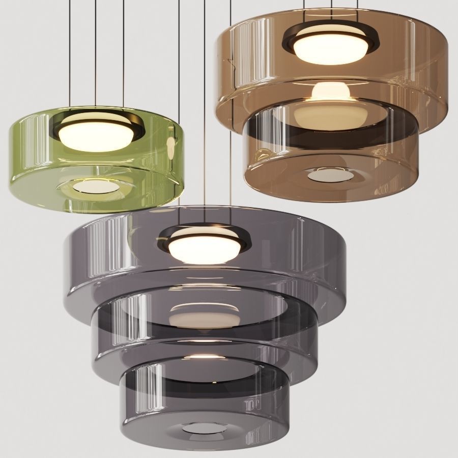 Ceiling Mounted Pendant Ceiling Light Adjustable Height