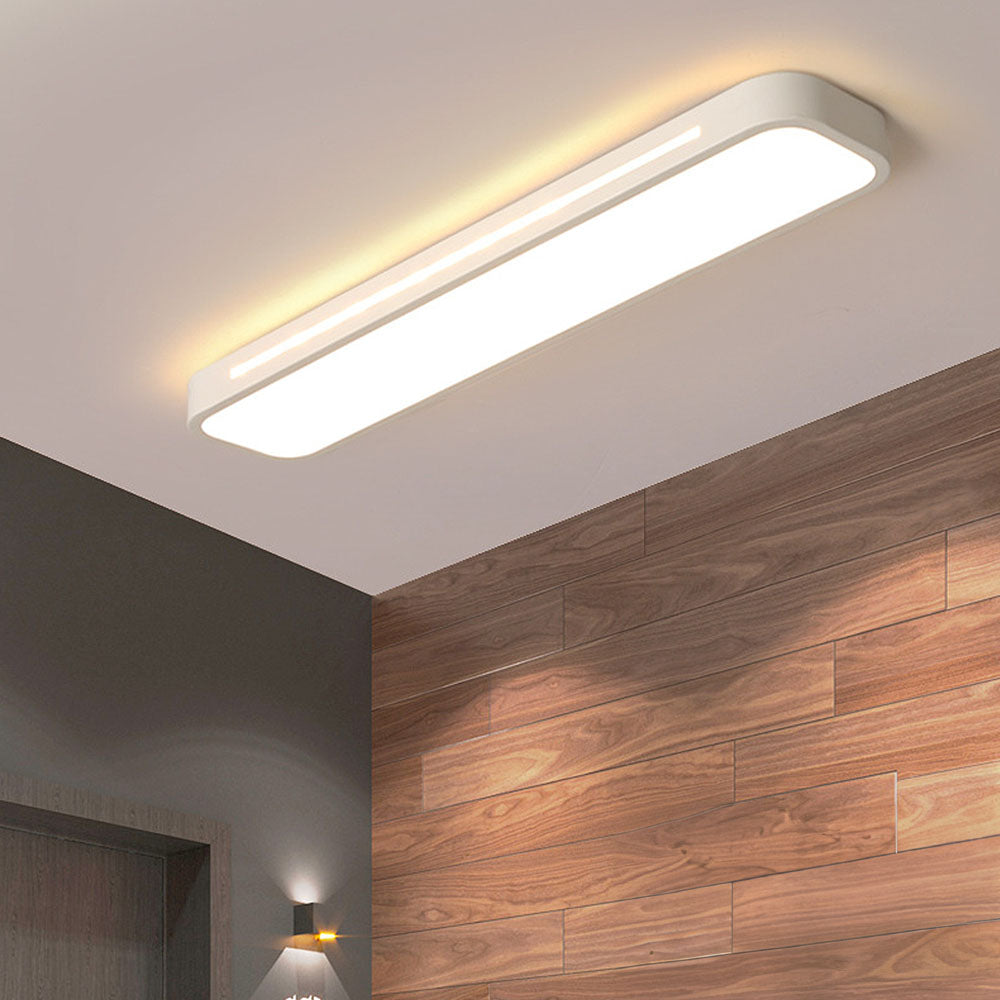 Flush Mount Rectangular Ceiling Light