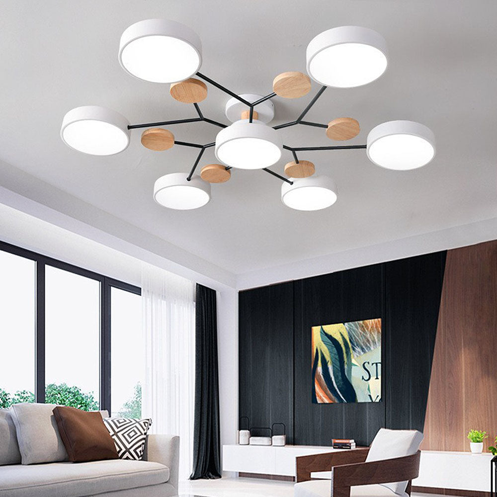 Flush Mount Ceiling Light Ring Design