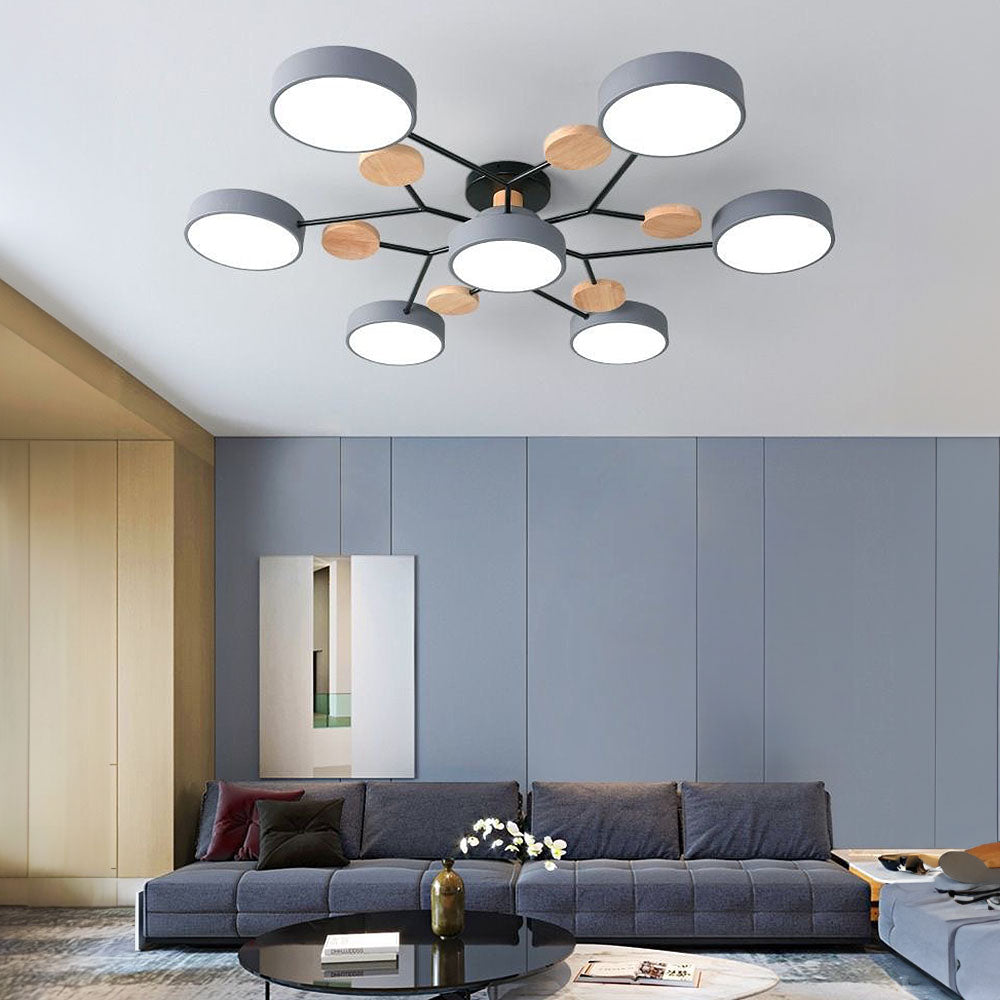 Flush Mount Ceiling Light Ring Design