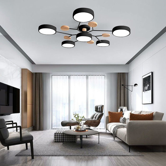 Flush Mount Ceiling Light Ring Design