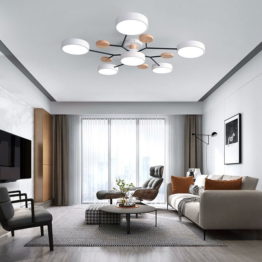 Flush Mount Ceiling Light Ring Design