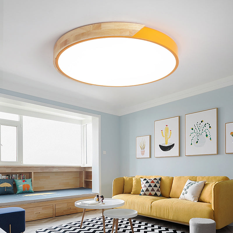 Low Profile Flush Mount Ceiling Light Dimmable Lighting