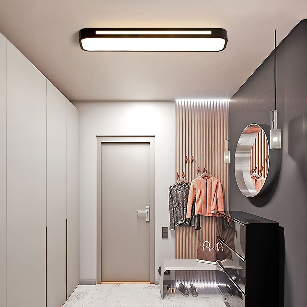 Flush Mount Rectangular Ceiling Light
