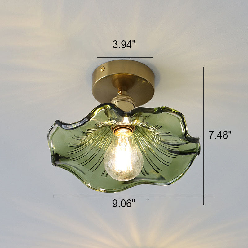 Flush Mount Petal-Shaped Ceiling Lamp