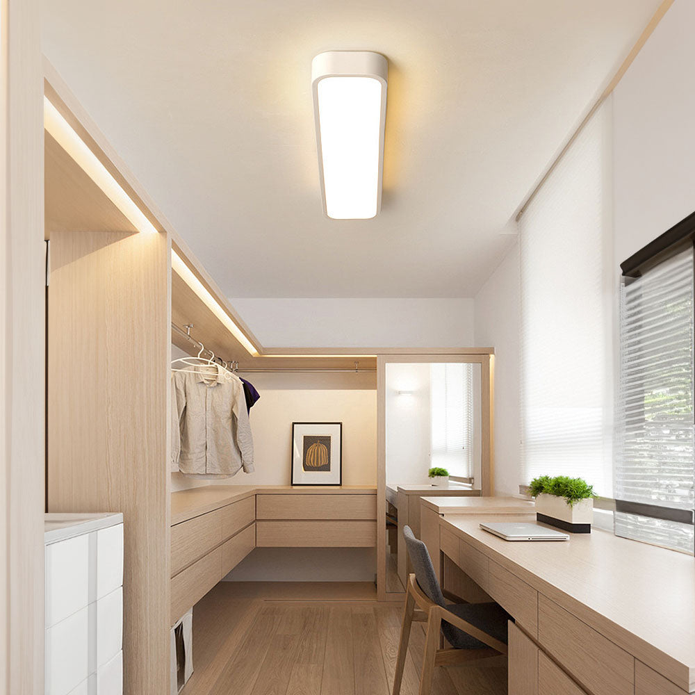 Flush Mount Rectangular Ceiling Light
