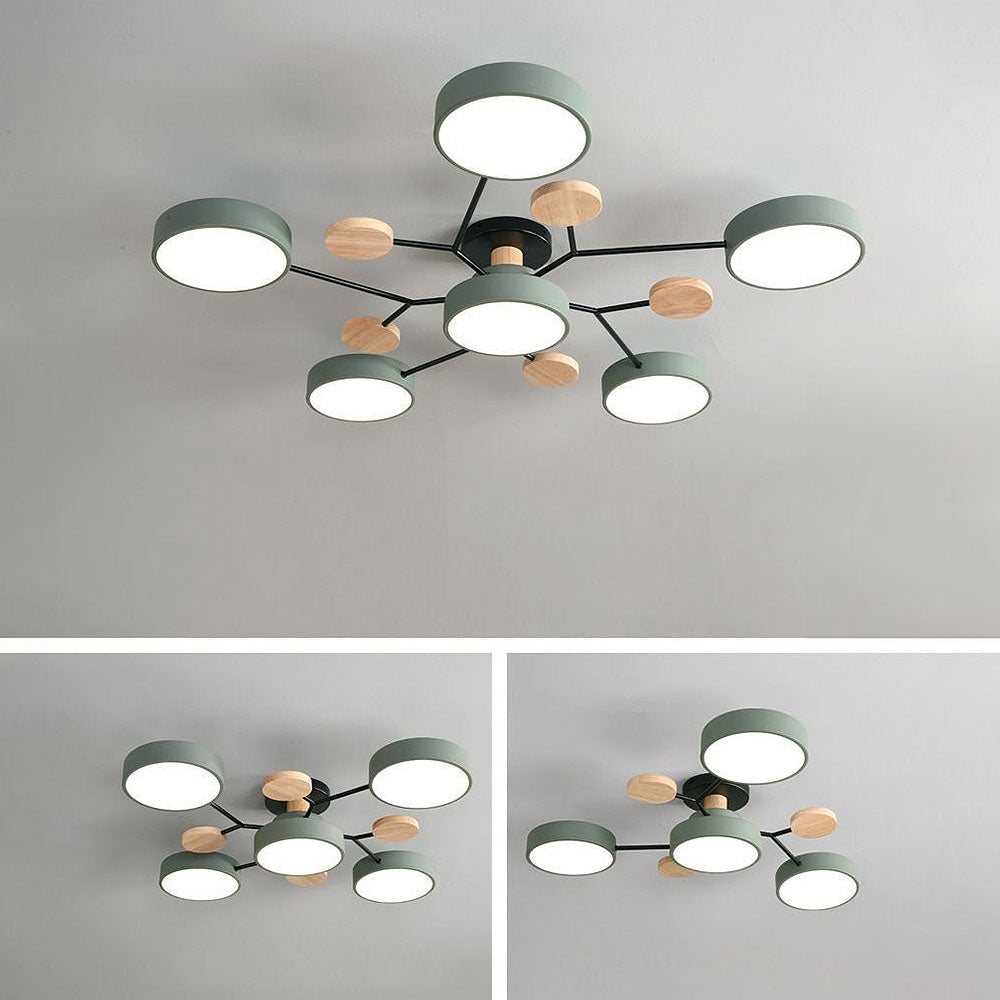 Flush Mount Ceiling Light Ring Design