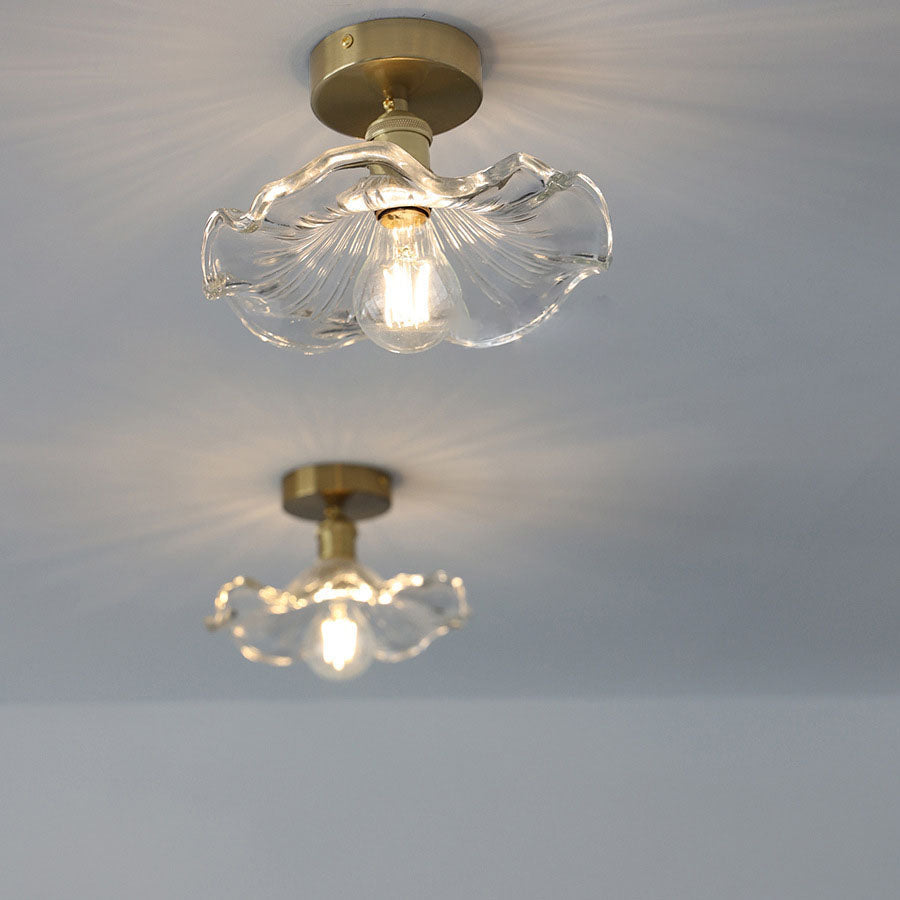 Flush Mount Petal-Shaped Ceiling Lamp