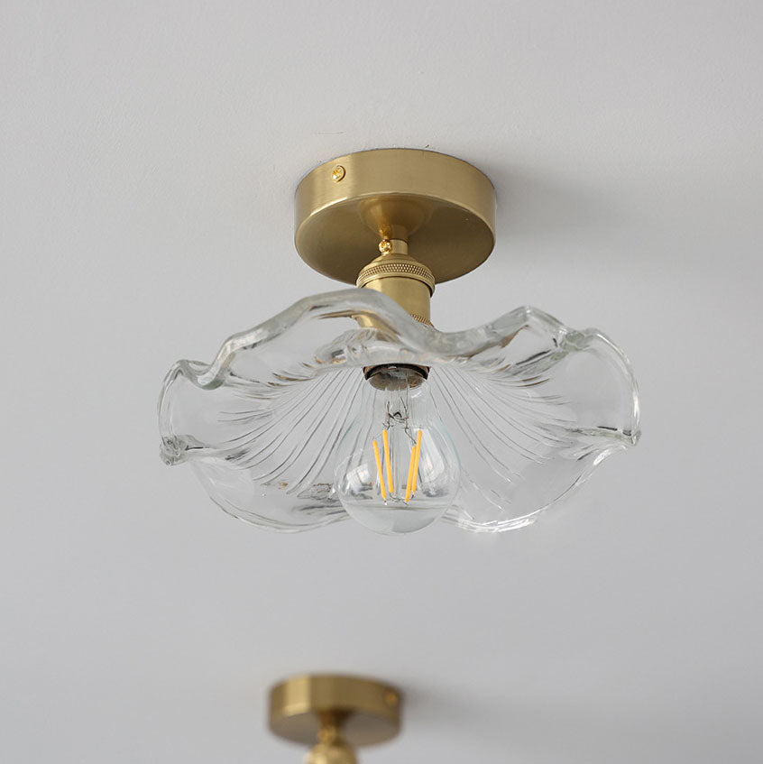 Flush Mount Petal-Shaped Ceiling Lamp