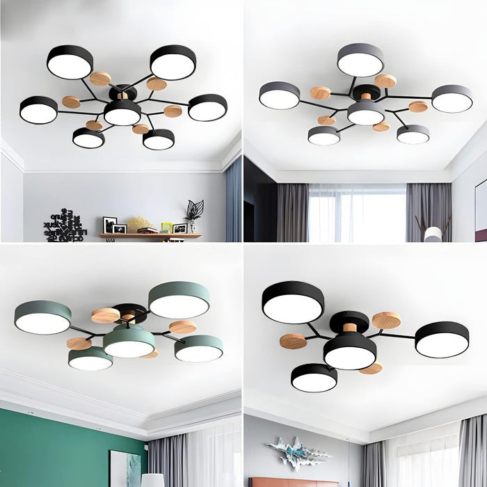 Flush Mount Ceiling Light Ring Design