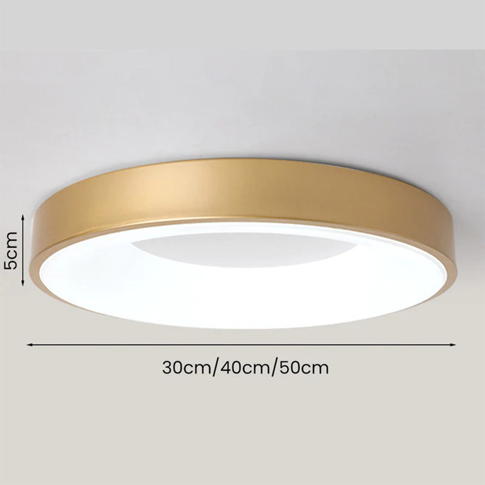 Flush Mount Ceiling Light Ring Layout